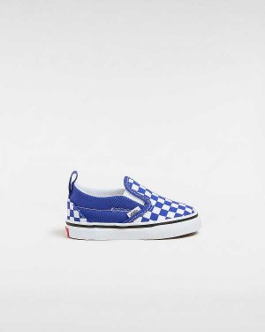 Sapatos Slip On Vans Hook and loop (1-4 Years) Criança Azuis | VN5978012