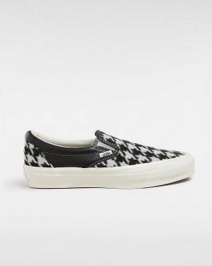 Sapatos Slip On Vans Premium 98 Feminino Pretas | VN9254736