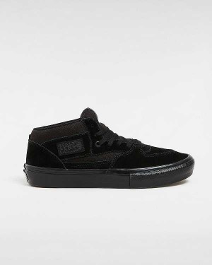 Tenis Skate Vans Half Cab Masculino Pretas | VN1972803