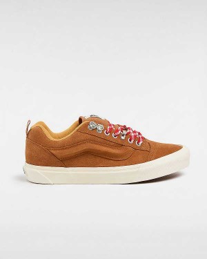 Tenis Vans Knu Skool Feminino Bege | VN5891073