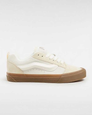 Tenis Vans Knu Skool Feminino Bege | VN9264807