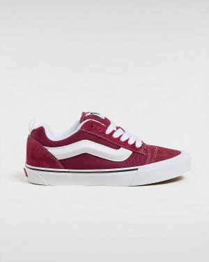 Tenis Vans Knu Skool Feminino Bordeaux | VN8071649