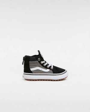 Tenis Vans MTE Sk8-Hi Zip (1-4 Years) Criança Pretas Cinzentas | VN0634289