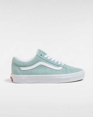 Tenis Vans Old Skool Pig Suede Feminino Azuis | VN6057412