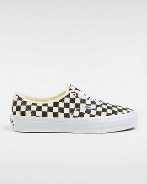 Tenis Vans Premium Authentic 44 Feminino Pretas Branco | VN5738012