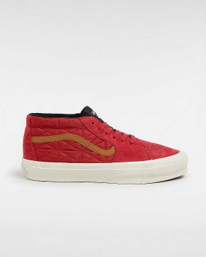 Tenis Vans Premium Sk8-Mid 83 Feminino Vermelhas | VN2368190