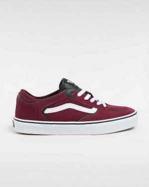 Tenis Vans Rowley Classic Feminino Bordeaux | VN9716083