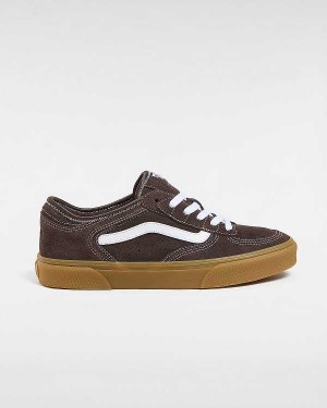 Tenis Vans Rowley Classic Feminino Marrom | VN4328790