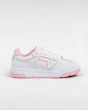 Tenis Vans Upland Feminino Branco Rosa | VN0517489