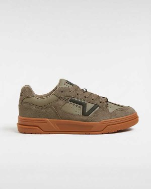 Tenis Vans Upland Suede Feminino Marrom | VN5913827