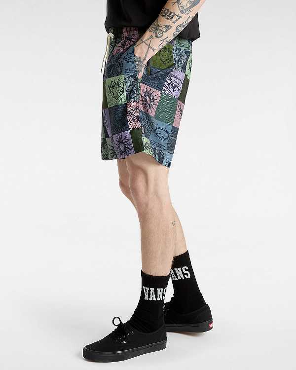 Boardshorts Vans Primary Solid Elastic Masculino Multicoloridas | VN6250734
