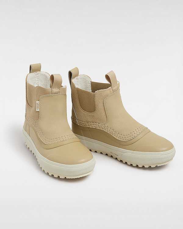 Botas de Neve Vans MTE Standard Mid Chelsea Feminino Bege | VN4307859