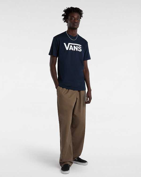 Camiseta Vans Classic Feminino Azuis | VN8951367