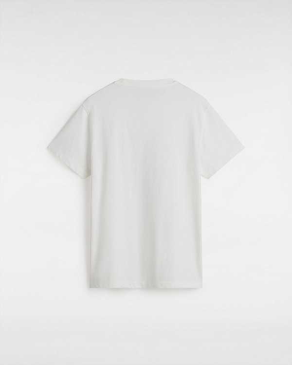 Camiseta Vans Wellness Boyfriend Fit Feminino Branco | VN0285974