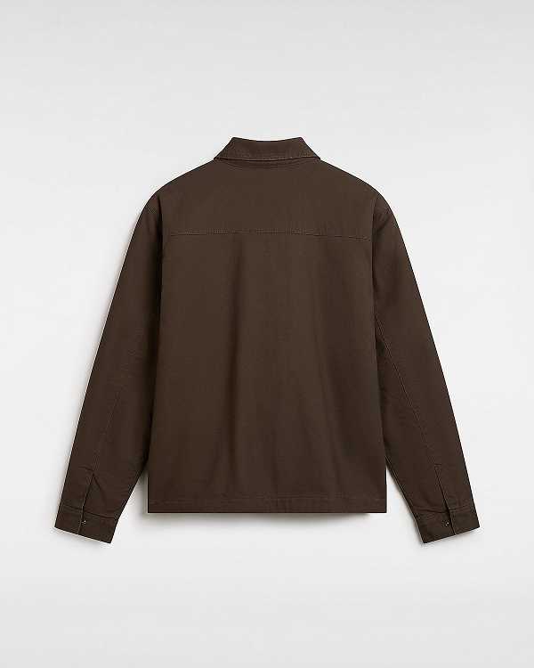 Casaco Vans McAvoy Insulated Station Masculino Marrom | VN3470895