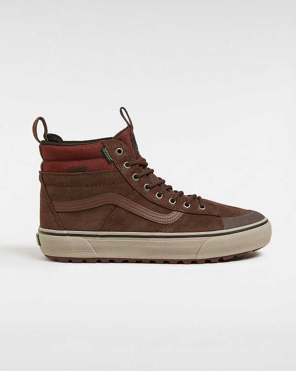 Impermeáveis Vans MTE Sk8-Hi Feminino Marrom | VN2704851