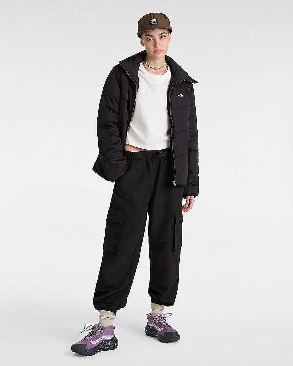 Jaqueta Puffer Vans Foundry MTE Feminino Pretas | VN3261087