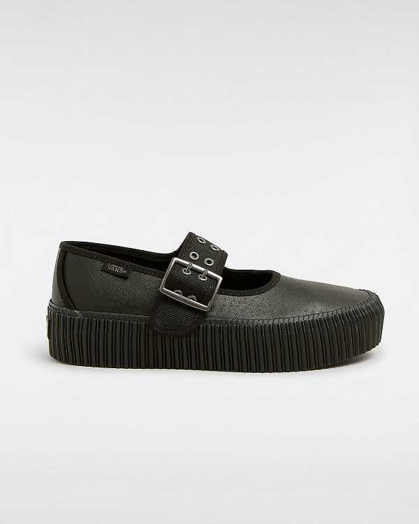 Mary Janes Vans Creeper Masculino Pretas | VN8349150