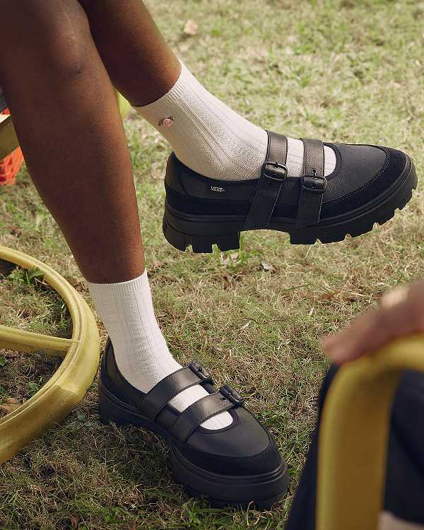 Mary Janes Vans VANS X Elevate by Beatrice Domond Masculino Pretas | VN2384057