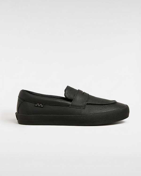 Mocassins Vans Skate Feminino Pretas | VN6513807