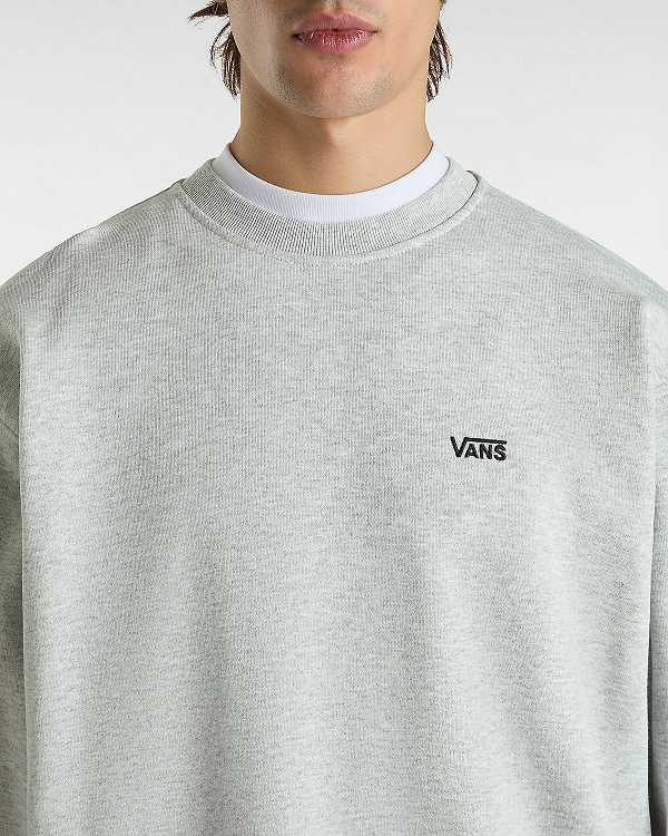 Moletom Vans Left Chest Embroidered Logo Masculino Cinzentas | VN1675408