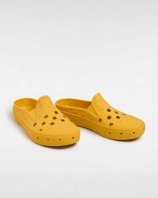 Mules Vans MTE Slip-On TRK Feminino Amarelas | VN7809315