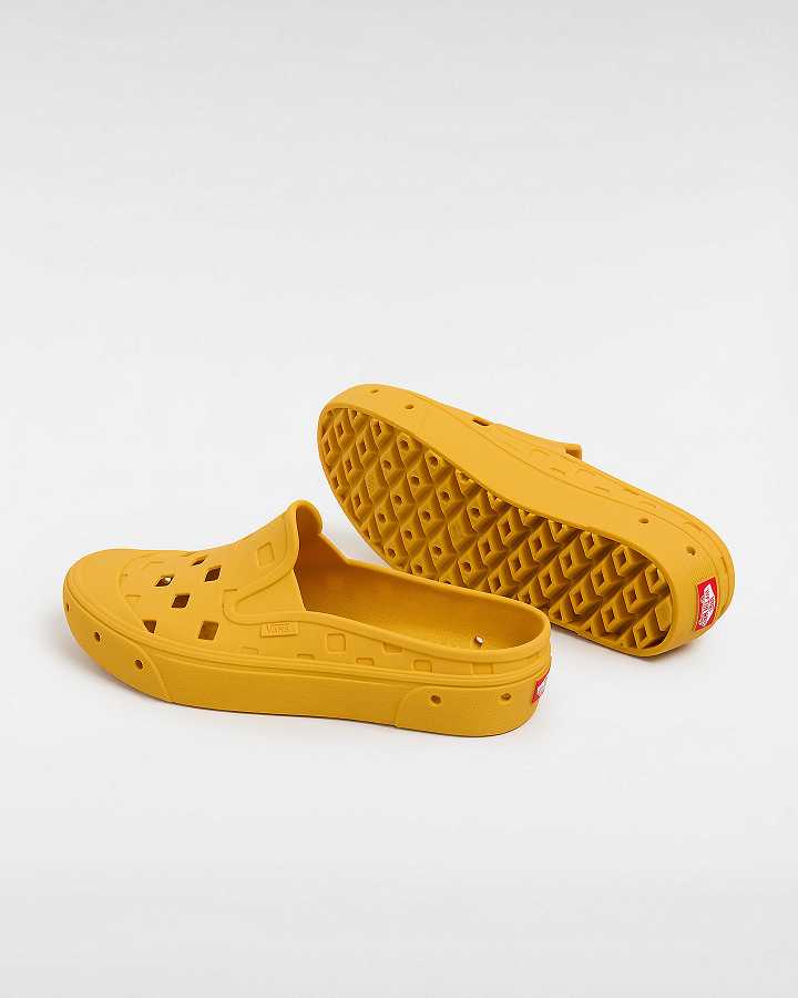 Mules Vans MTE Slip-On TRK Feminino Amarelas | VN7809315