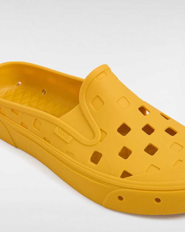 Mules Vans MTE Slip-On TRK Feminino Amarelas | VN7809315