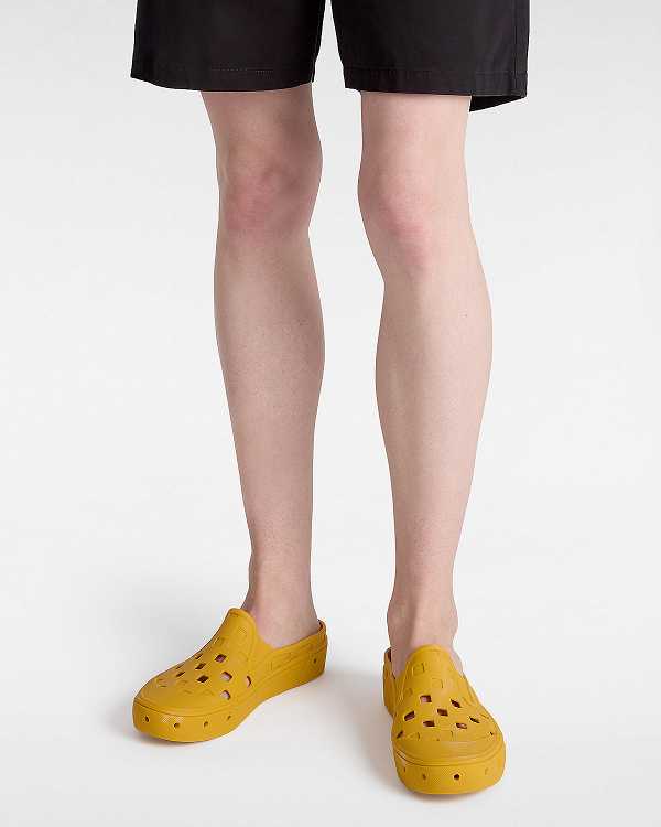 Mules Vans MTE Slip-On TRK Feminino Amarelas | VN7809315