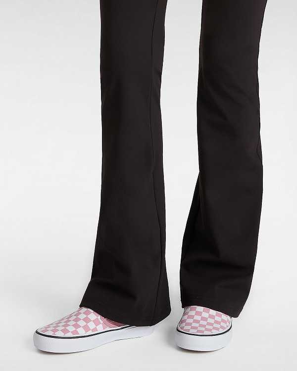 Sapatos Slip On Vans Classic Checkerboard Masculino Rosa | VN5369104