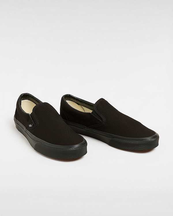 Sapatos Slip On Vans Classic Masculino Pretas | VN3485176