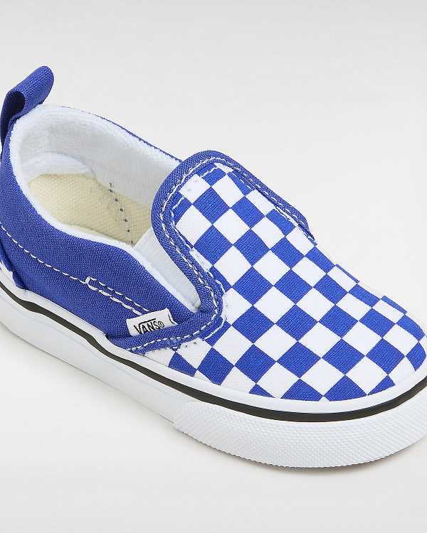 Sapatos Slip On Vans Hook and loop (1-4 Years) Criança Azuis | VN5978012
