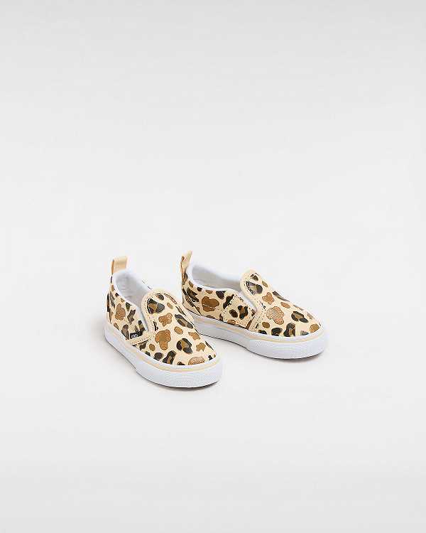 Sapatos Slip On Vans Hook and loop (1-4 Years) Criança Marrom | VN5193687