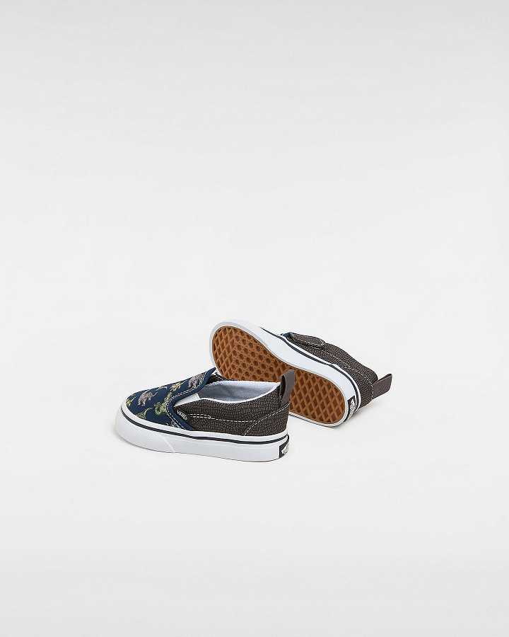 Sapatos Slip On Vans Hook and loop (1-4 Years) Criança Multicoloridas | VN7281496