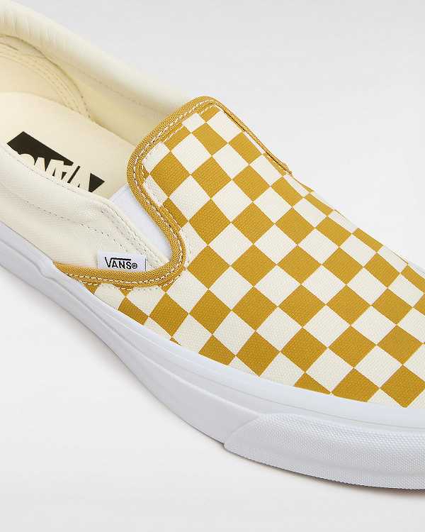 Sapatos Slip On Vans Premium 98 Masculino Amarelas | VN9476203