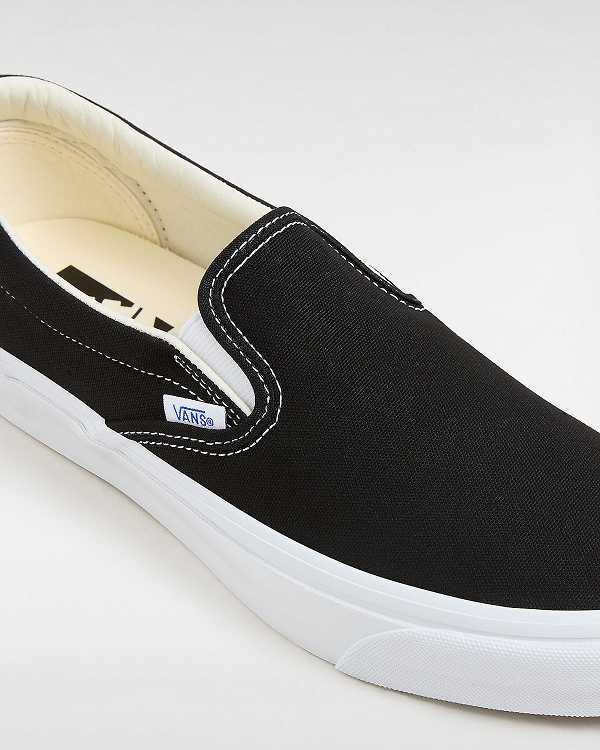 Sapatos Slip On Vans Premium 98 Masculino Pretas | VN2087396