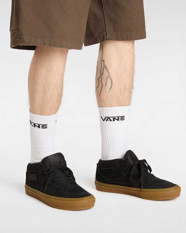 Tenis Skate Vans Half Cab Masculino Pretas | VN9214357