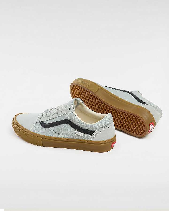 Tenis Skate Vans Old Skool Feminino Cinzentas | VN5380412