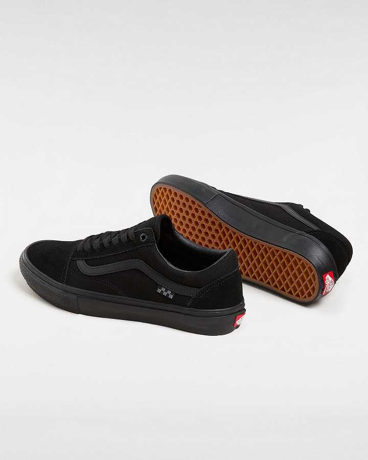 Tenis Skate Vans Old Skool Masculino Pretas | VN7523016