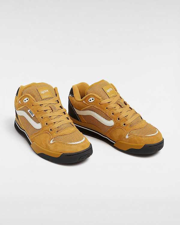 Tenis Skate Vans Premium Rowley XLT Feminino Amarelas | VN3971580