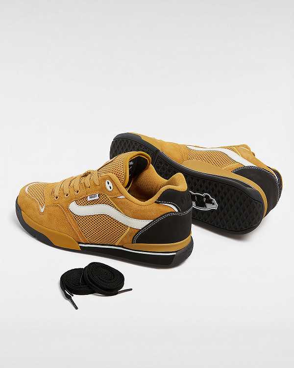 Tenis Skate Vans Premium Rowley XLT Feminino Amarelas | VN3971580