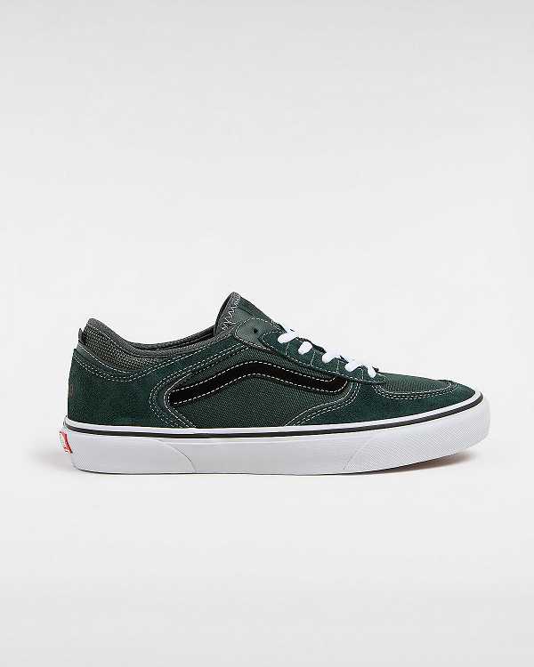 Tenis Skate Vans Rowley Feminino Verdes | VN8271469