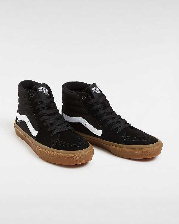 Tenis Skate Vans Sk8-Hi Masculino Pretas | VN1950864