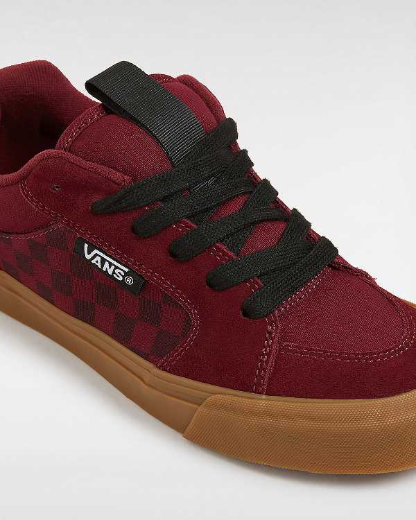 Tenis Vans Chukka Push Feminino Bordeaux | VN7052643