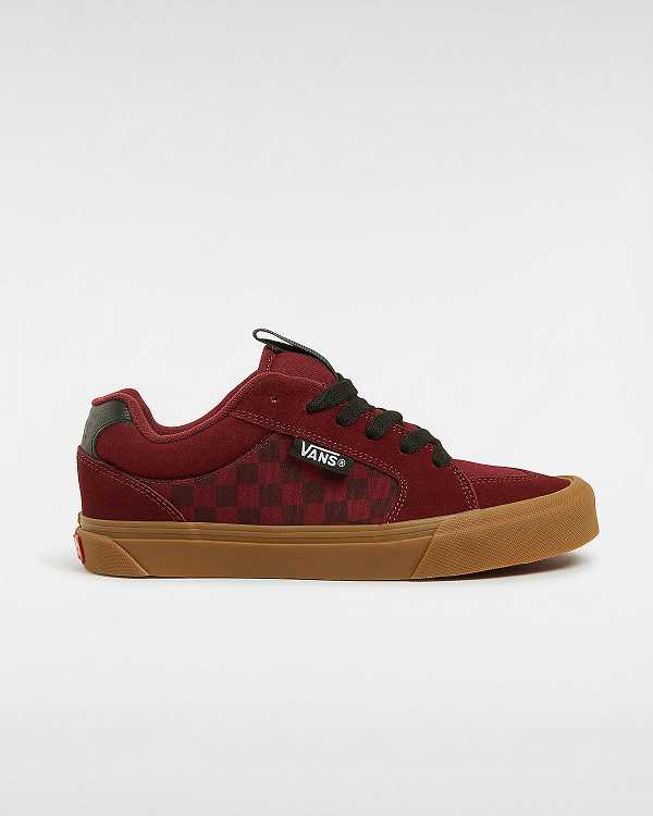 Tenis Vans Chukka Push Feminino Bordeaux | VN7052643