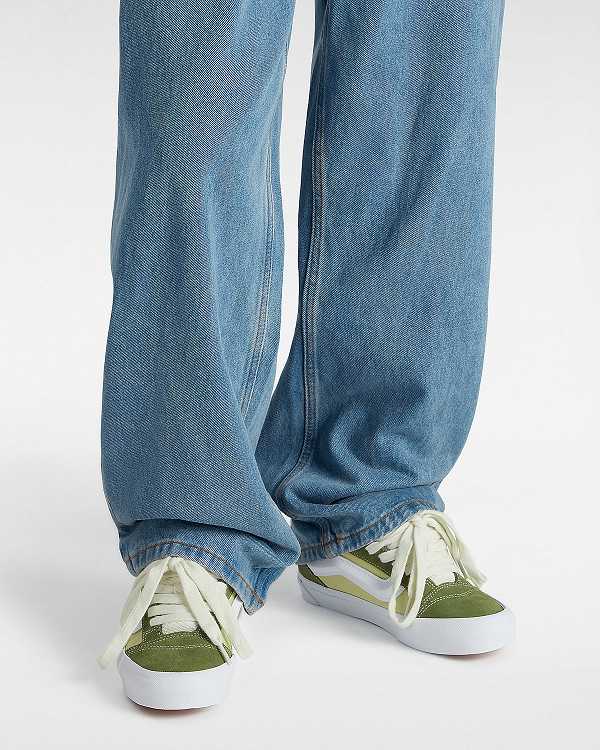Tenis Vans Knu Skool Feminino Verdes | VN9812507