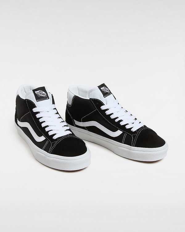 Tenis Vans Mid Skool 37 Feminino Pretas | VN3856407