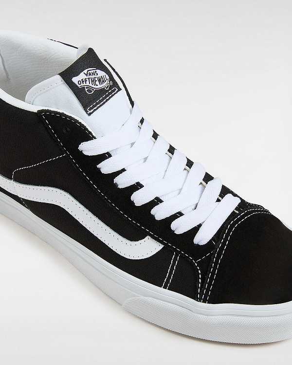 Tenis Vans Mid Skool 37 Feminino Pretas | VN3856407