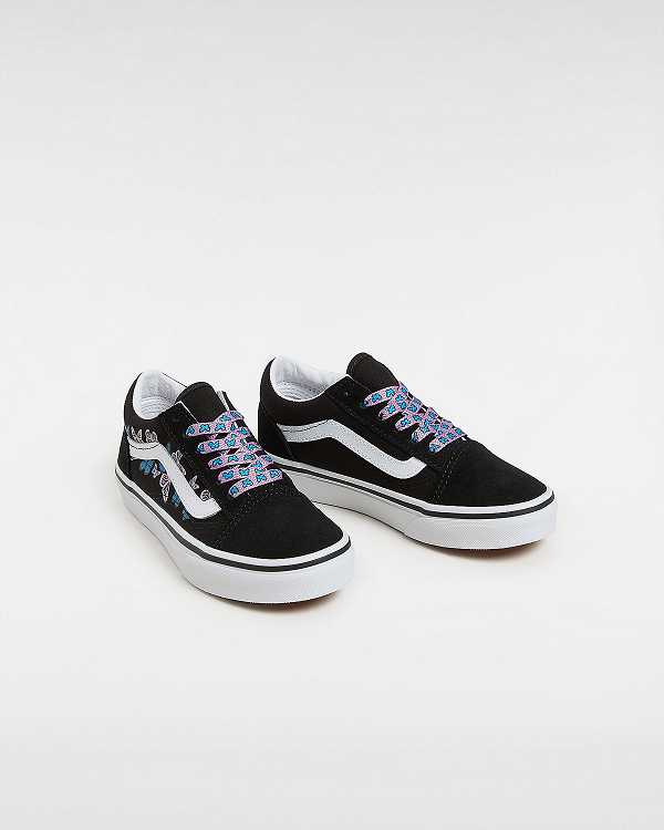 Tenis Vans Old Skool (4-8 Years) Criança Pretas | VN5862704