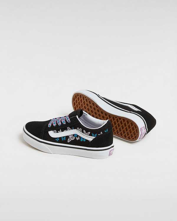 Tenis Vans Old Skool (4-8 Years) Criança Pretas | VN5862704